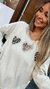 Sweater Tres Corazones (tiza) en internet