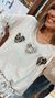 Sweater Tres Corazones (tiza)