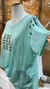 Remera talle 4 (aqua) - comprar online