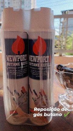 Gás NewPort para Isqueiros Recarregáveis - 300ml - comprar online