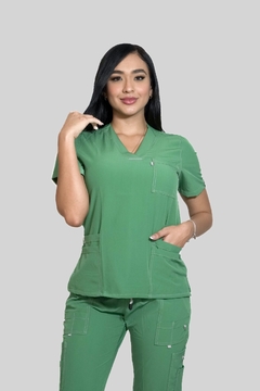 Verde cali con detalles - Premium licrado en internet