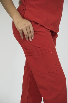 Rojo - Antifluido licrado - DYSY uniformes