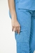 Azul chicle - Antifluido licrado - DYSY uniformes