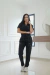 Negro con detalles - Premium licrado - comprar online