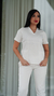 blanco perla - algodon semilicrado - tienda online