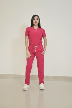 Fuscia con detalles - Premium licrado