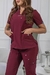 Vinotinto con detalles - Premium licrado - DYSY uniformes