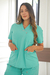 Verde menta con detalles - Premium licrado en internet