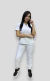 blanco tipo jogger -algodon semilicrado
