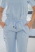 Imagen de Celeste con detalles - Premium licrado