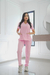 Rosado con detalles - Premium licrado - DYSY uniformes