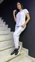 blanco - Antifluido tipo jogger - comprar online