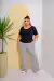 Calça Pantalona Moletinho