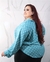 Camisa viscose em Poá - Vivi Moda Plus Size