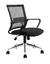 Silla Oficina Link Negra base cromada