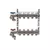 Colector de 4 Salidas Acero Inoxidable LUXOR (Completo)