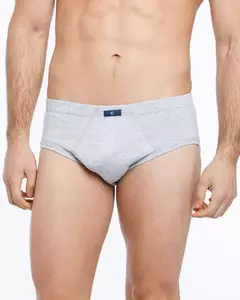 315 - Slip De Algodón Liso Con Frente De Toalla - tienda online