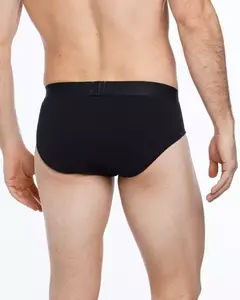 329 - Slip De Algodón Liso Con Cintura De Elástico en internet