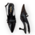 SLINGBACK REFLEXO PRETO COD. 4323