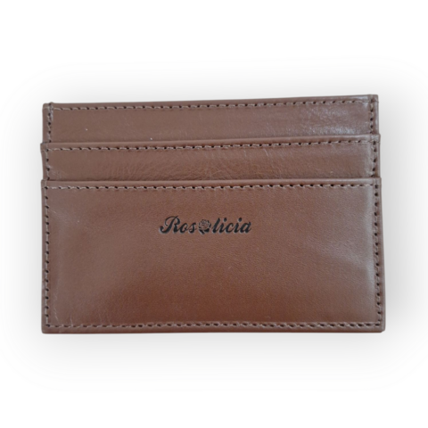 PORTA CARTÃO EM COURO CACAU COD. 4357 - comprar online
