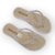 CHINELO ROSALICIA STRASS BRANCO COD. 4371 - Rosalicia