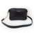 MINI BOLSA TIRACOLO EM COURO PRETA COD. 4358