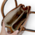 BOLSA EM COURO MARROM COD. 4346 - Rosalicia