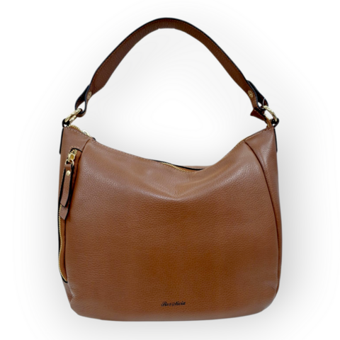 BOLSA HOBO EM COURO MARROM COD. 4360 - comprar online