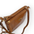 BOLSA TRANSVERSAL EM COURO DOURADA COD. 4334 - loja online