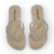 CHINELO ROSALICIA STRASS BRANCO COD. 4371 - loja online