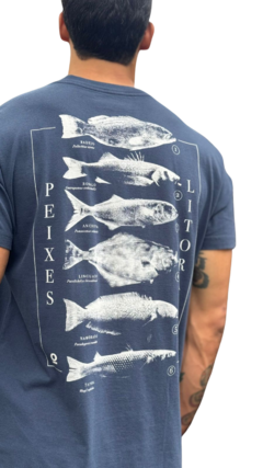 T SHIRT VINTAGE PEIXES DO LITORAL MC - comprar online