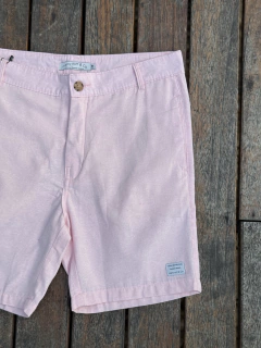 BERMUDA MELTY ALGODÃO - ROSA - BRO