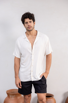 Camisa Social MC LIER OFF WHITE