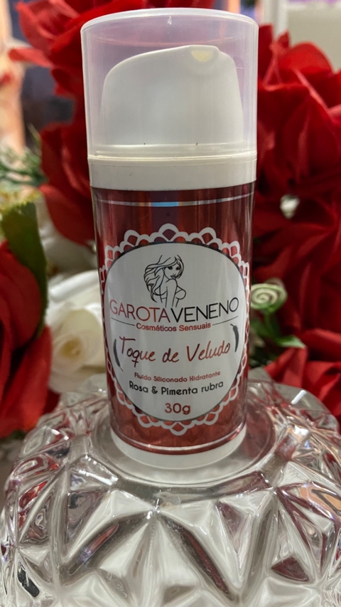 GEL MASSAGEADOR TOQUE DE VELUDO FLUÍDO SILICONADO