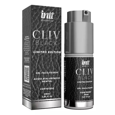 CLIV BLACK GEL FACILITADOR ANAL COM ÁCIDO HIALURÔN