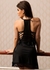 CAMISOLA EM CETIM COM DETALHE EM TULE - comprar online