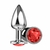 PLUG ANAL SILVER 6,5X3 CM LA PIMIENTA - comprar online