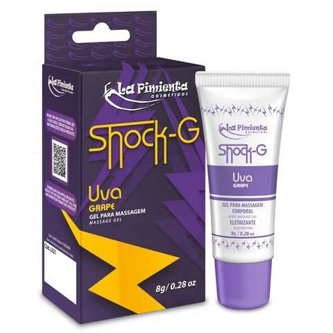 SHOCK G GEL FUNCIONAL ELETRIZANTE BEIJÁVEL 8G