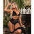 CONJUNTO NOIVINHA EM RENDA COM CINTA LIGA TALLYTA MODA APIMENTADA - Delirium sexshop