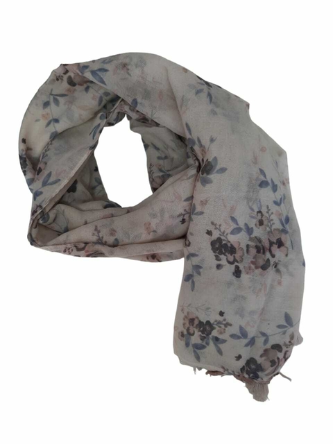 PROMO 3 Chalinas Estampadas c/ Borlas- 45061 48929