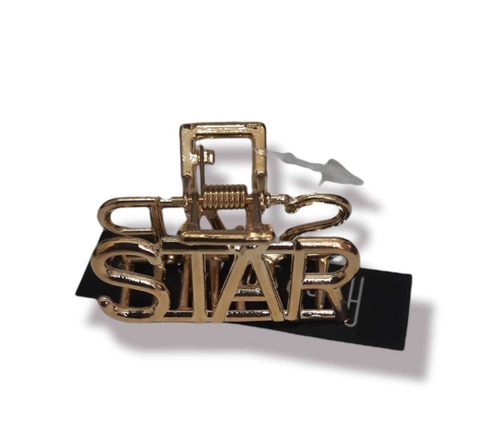 3 Broches de pelo dorado STAR- CD46368