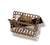 3 Broches de pelo dorados - CD46385