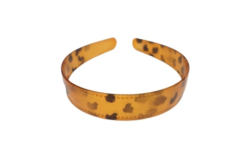 6 Vinchas de Pelo Rígidas animal print Carey - CD46481