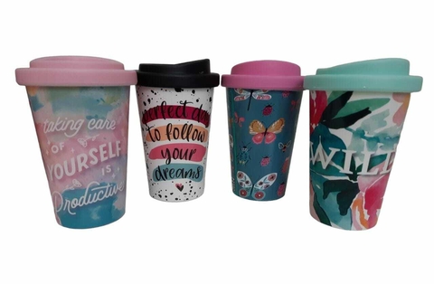 3 Vasos Tapa Café - CLAVASO