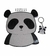 Libreta/Anotador Panda & Llavero - OX48436