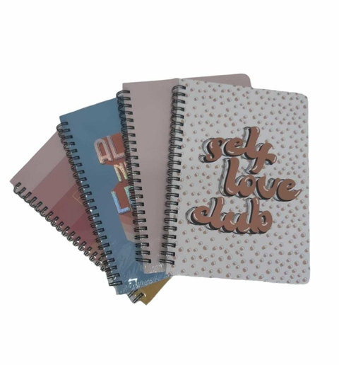 2 Libretas Estampadas Espiral - OX48758