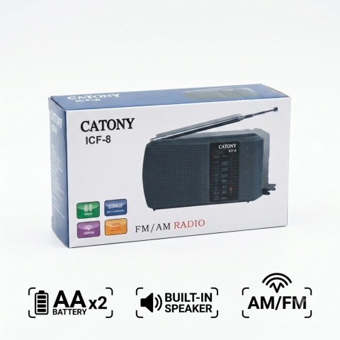 Radio pocket R-50 (Gris / Plata)