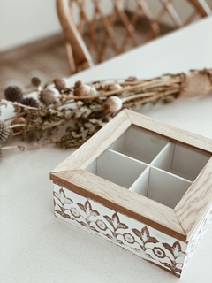 Caja de té en internet