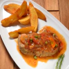 BIFE DE CHORIZO A LA CRIOLLA (460 gr crudo/ l50 gr cocido)