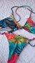 Bikini tipo top con colaless. Talle 4/100